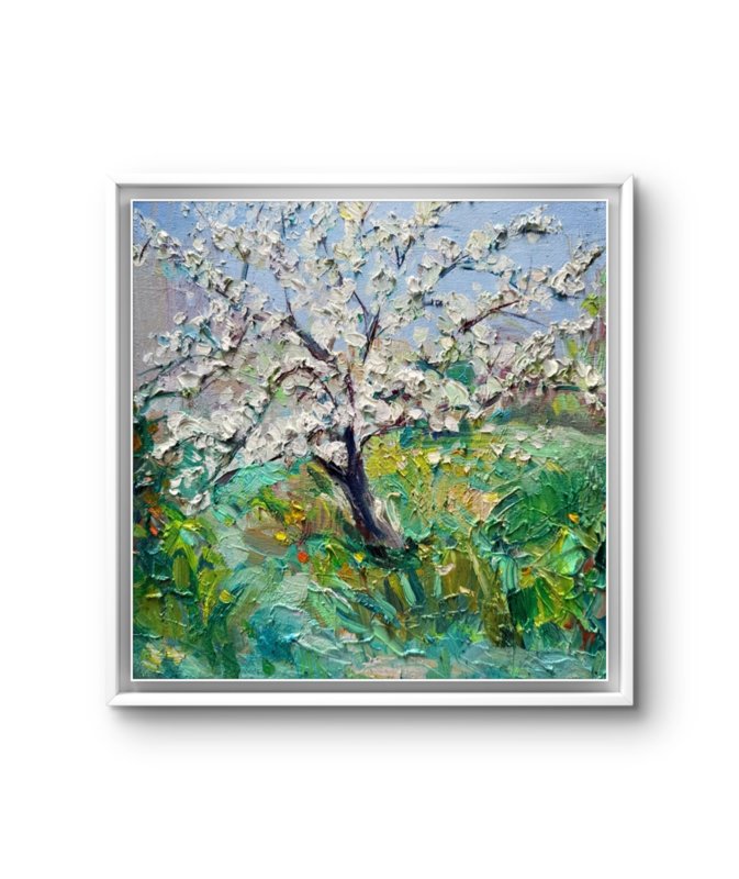 Where It All Begins 2 Oil On Canvas  12X12